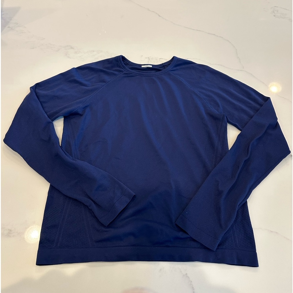 Athleta Girl Powerup Seamless Long Sleeve Top